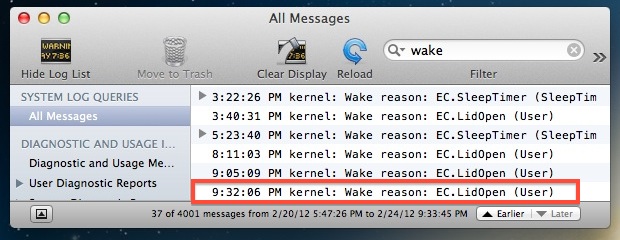 mac wake for network access